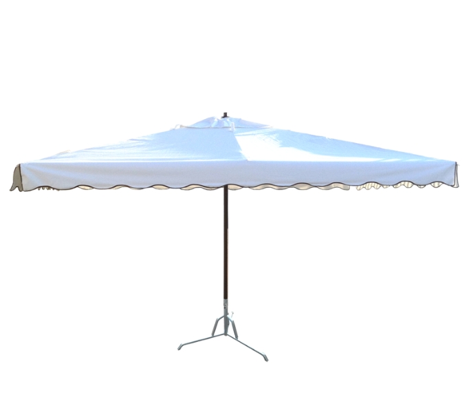 Wood-effect umbrella